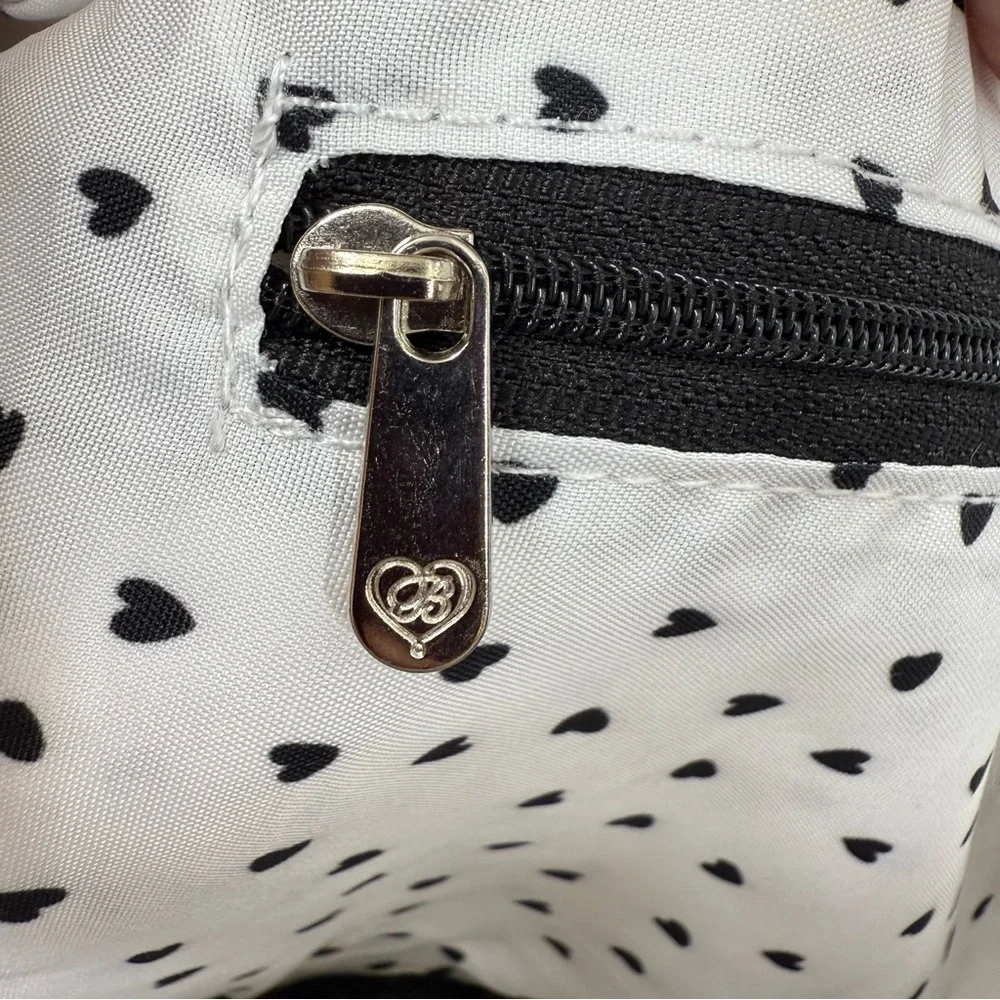 Brighton Spotted Love Swing Bag Leopard Print Crossbody Adjustable Strap OS